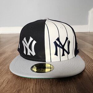 New Era New York Yankees Logo Pinwheel 59FIFTY Fitted Cap World Series 2024